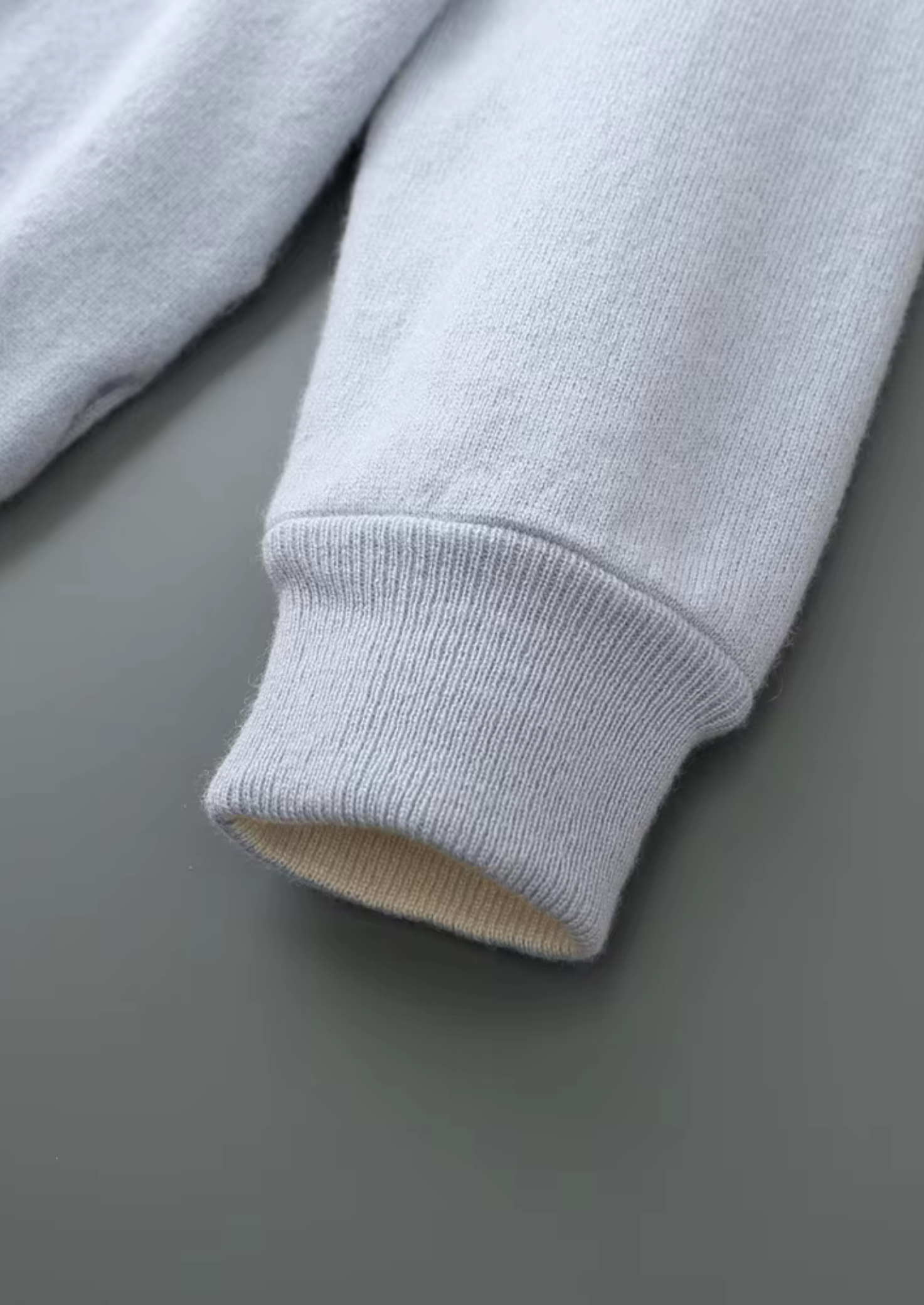Merino Wool Tracksuit with Knit Texture