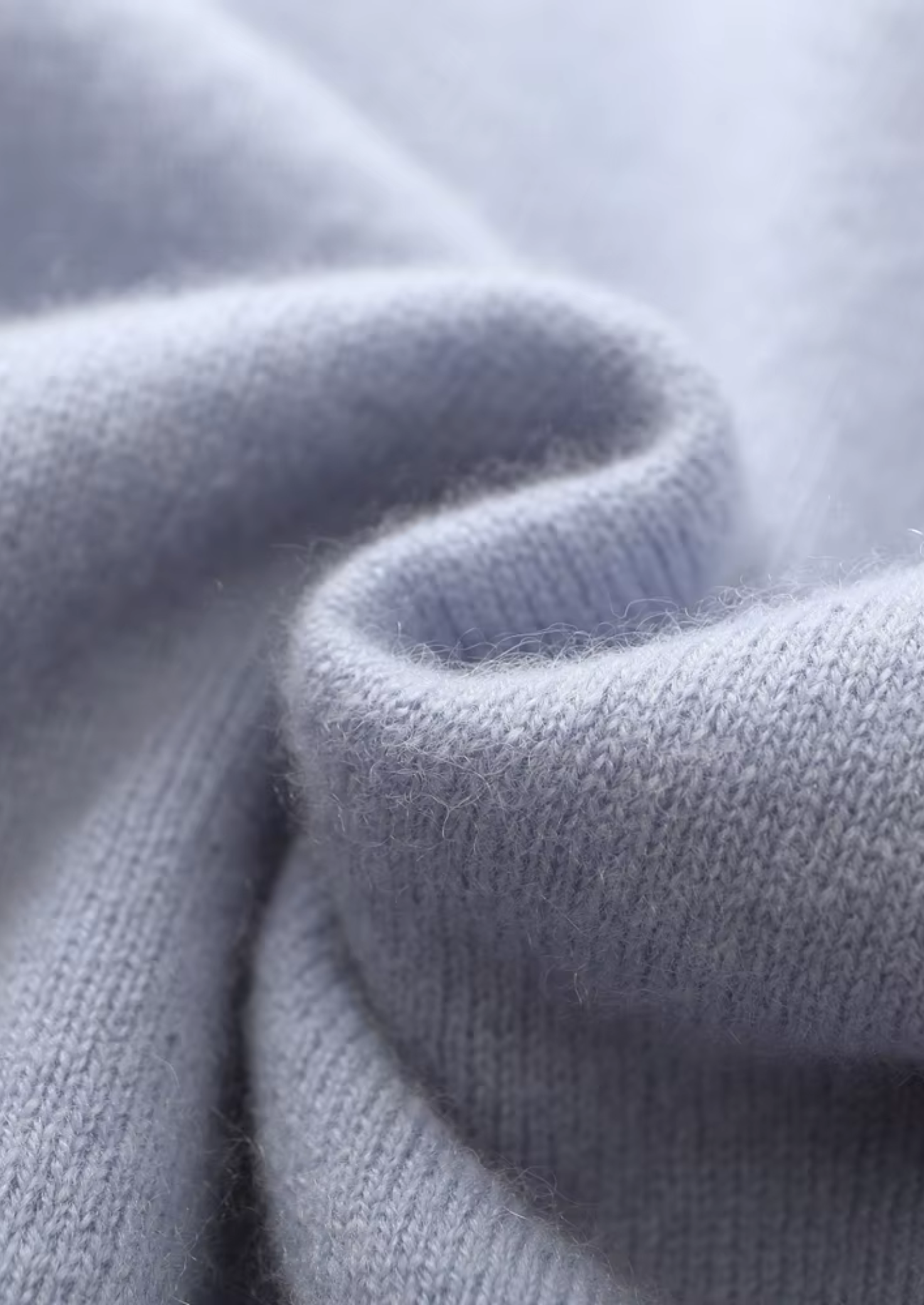 Merino Wool Tracksuit with Knit Texture