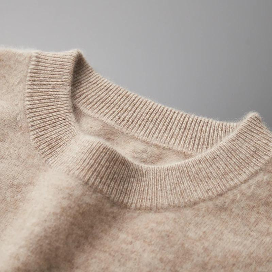 Wool Blend Knit Set